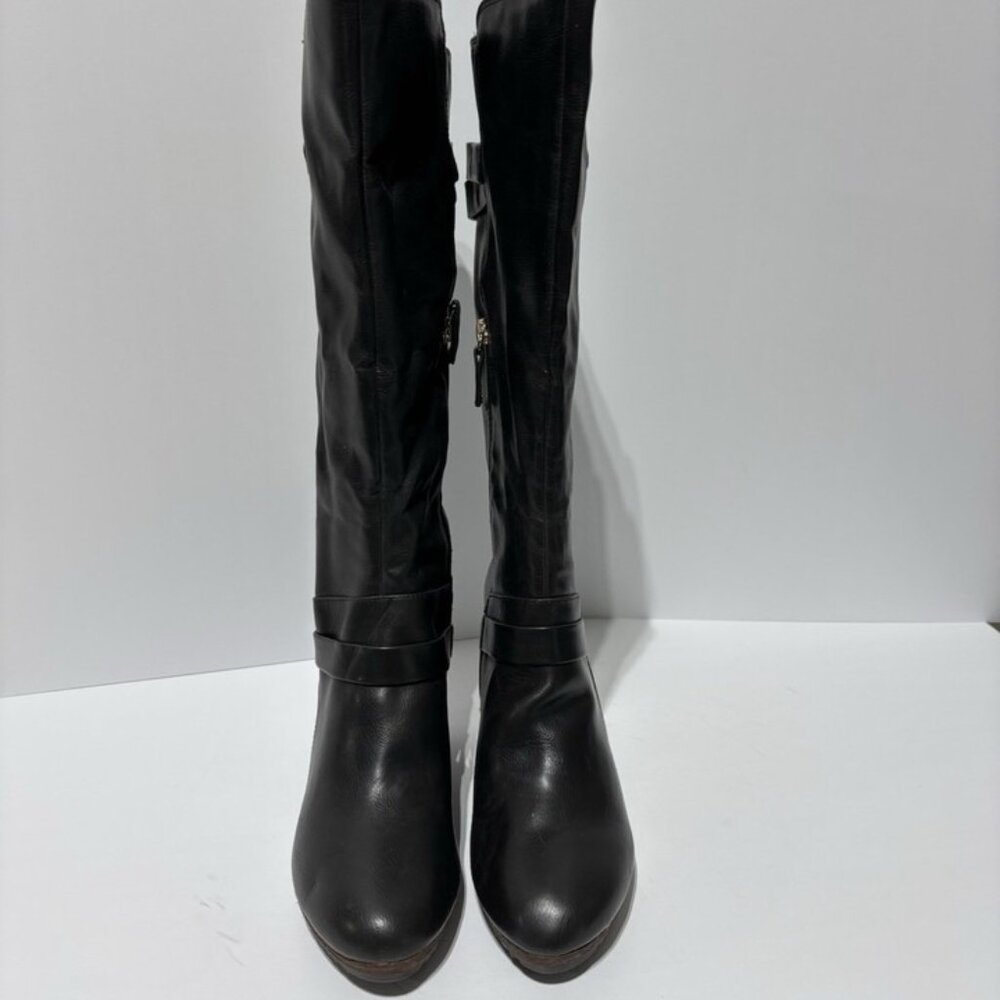Dr. Scholl’s Women’s Check It, Black Knee High Boots, Size 7 M - Picture 3 of 6